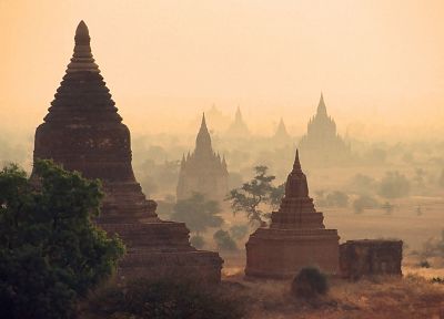 ruins, architecture, Cambodia, Myanmar - desktop wallpaper
