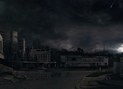 post-apocalyptic, Chernobyl - duplicate desktop wallpaper