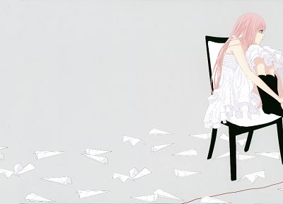 Vocaloid, Megurine Luka, pink hair - duplicate desktop wallpaper