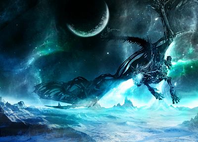 dragons, World of Warcraft, wrath, Wyrm - random desktop wallpaper