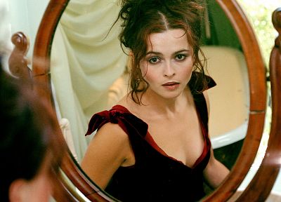 mirrors, Helena Bonham Carter - desktop wallpaper