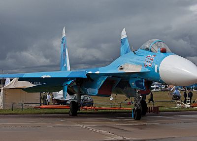 aircraft, Su-27 Flanker - random desktop wallpaper