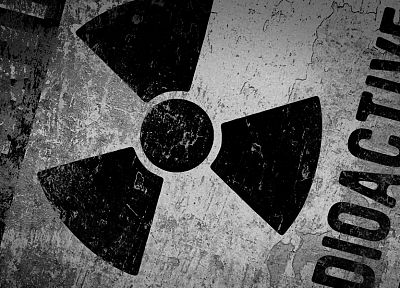 signs, radioactive - random desktop wallpaper