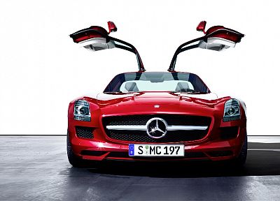 cars, vehicles, Mercedes-Benz SLS AMG E-Cell - random desktop wallpaper