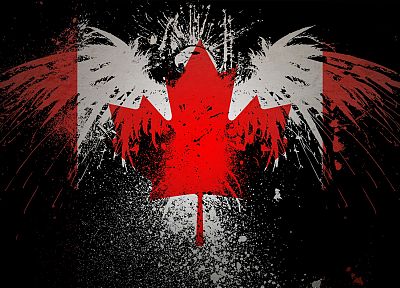 Canada, flags, Canadian flag - random desktop wallpaper