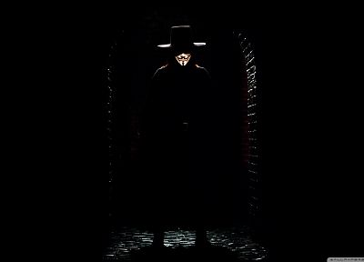 dark, movies, V for Vendetta - duplicate desktop wallpaper