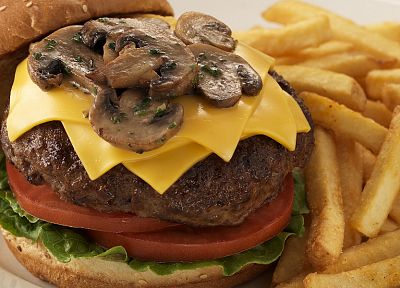 food, cheese, french fries, tomatoes, hamburgers, cheeseburgers - related desktop wallpaper