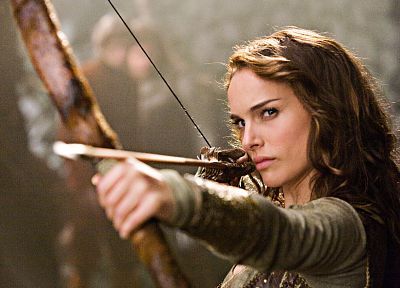 women, Natalie Portman, archers, Your Highness, archery, bow (weapon) - random desktop wallpaper