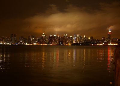 skylines, New York City - duplicate desktop wallpaper