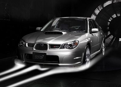 cars, Subaru, Subaru Impreza, wind tunnel - random desktop wallpaper
