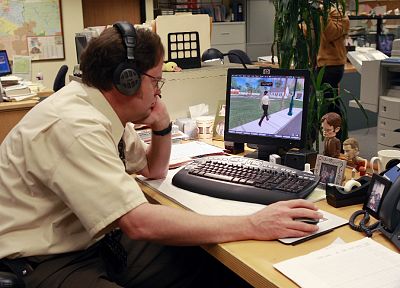The Office, Dwight Schrute, Rainn Wilson, Second Life - desktop wallpaper