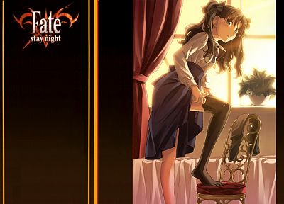 Fate/Stay Night, Tohsaka Rin, Fate series - random desktop wallpaper