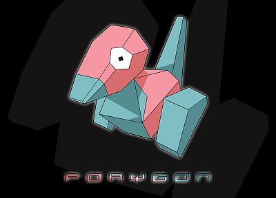Pokemon, Porygon - random desktop wallpaper
