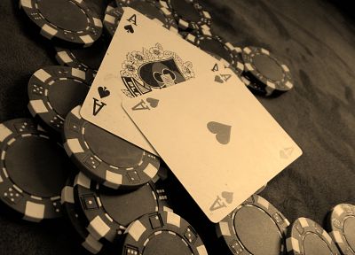 cards, poker, poker chips, chips - desktop wallpaper