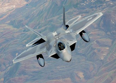 aircraft, military, F-22 Raptor - random desktop wallpaper
