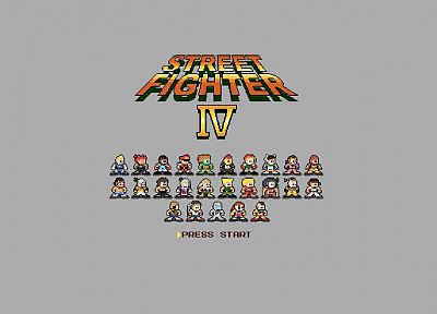 Street Fighter IV, Megaman - desktop wallpaper