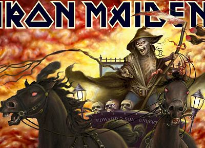 music, Iron Maiden, Eddie the Head - random desktop wallpaper