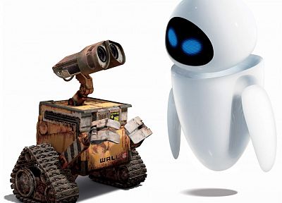 Pixar, robots, Wall-E - duplicate desktop wallpaper