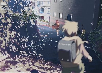 shadows, Makoto Shinkai, scenic, 5 Centimeters Per Second - desktop wallpaper