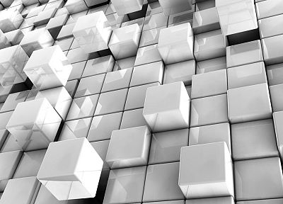 cubes - duplicate desktop wallpaper