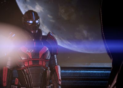 Mass Effect, Commander Shepard - random desktop wallpaper
