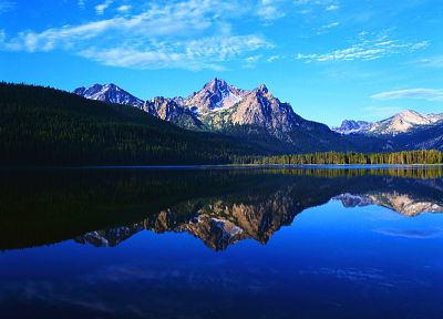 mountains, landscapes, reflections - desktop wallpaper
