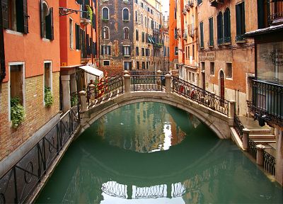 bridges, Venice, Italy - random desktop wallpaper