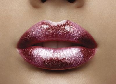 women, close-up, lips - desktop wallpaper