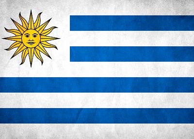 flags, Uruguay - duplicate desktop wallpaper