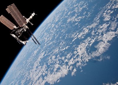 ISS, Space Shuttle, NASA, space station, endeavour - related desktop wallpaper