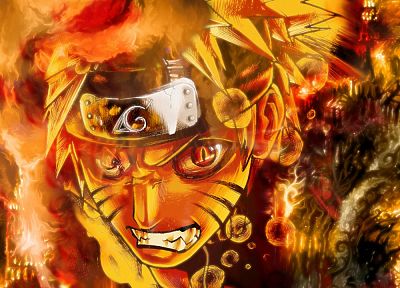 Naruto: Shippuden, Uzumaki Naruto, Jinchuuriki - duplicate desktop wallpaper