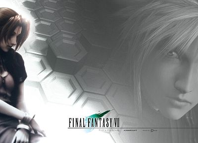 Final Fantasy VII, Cloud Strife, Aerith Gainsborough, games - related desktop wallpaper