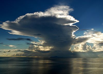ocean, clouds, skyscapes - desktop wallpaper