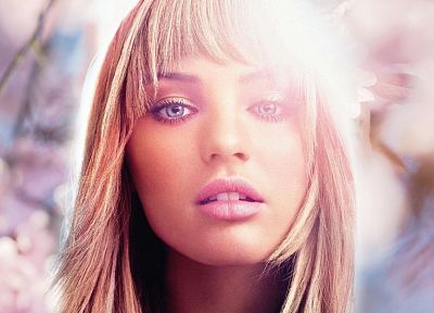 blondes, women, models, Candice Swanepoel, faces - duplicate desktop wallpaper