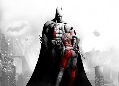 Batman, video games, DC Comics, Harley Quinn, Arkham City, Batman Arkham City - random desktop wallpaper