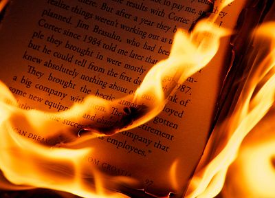text, fire, books, burning, pages - random desktop wallpaper
