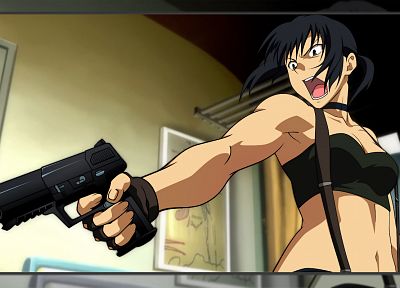 weapons, anime - desktop wallpaper