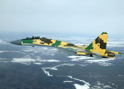 aircraft, Su-27 Flanker - random desktop wallpaper