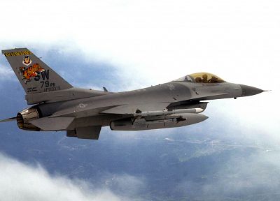 aircraft, military, F-16 Fighting Falcon - duplicate desktop wallpaper