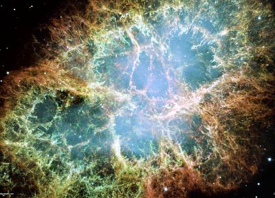 nebulae, Crab Nebula - desktop wallpaper