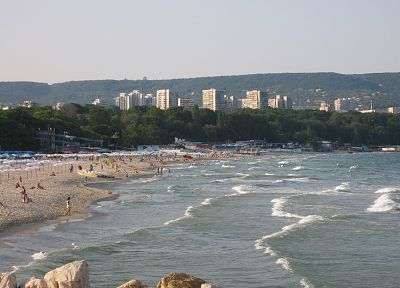 Varna Bulgaria, sea - duplicate desktop wallpaper