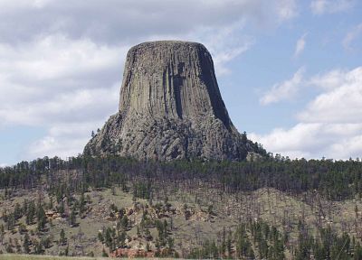 Wyoming, Devils Tower - duplicate desktop wallpaper