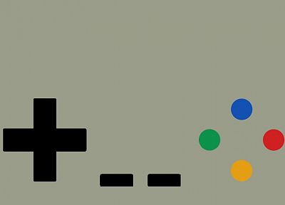 minimalistic, gamepad, Super Nintendo - related desktop wallpaper