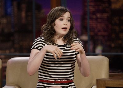 women, Ellen Page, actress, celebrity - random desktop wallpaper