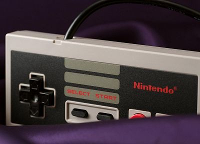 Nintendo, NES, Game pad - random desktop wallpaper