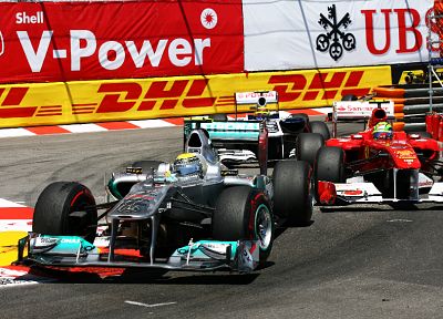 cars, Ferrari, Formula One, Nico Rosberg, Mercedes-Benz - random desktop wallpaper