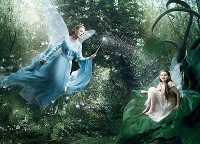 Disney Company, fairies, pinocchio, Abigail Breslin, Annie Leibovitz, Julie Andrews - desktop wallpaper