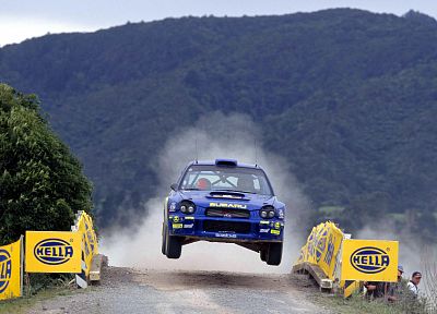 cars, sports, jumping, Subaru, Subaru Impreza WRC, Subaru Impreza WRX STI - desktop wallpaper