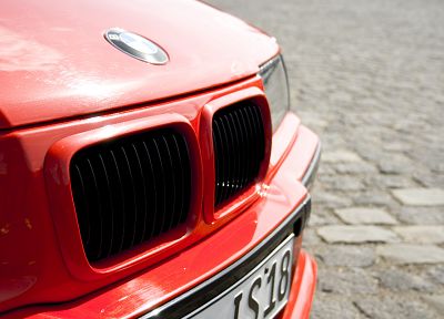 BMW, cars, red cars - duplicate desktop wallpaper