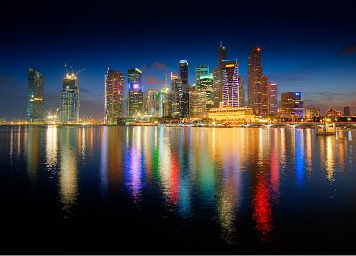 cityscapes, reflections - related desktop wallpaper
